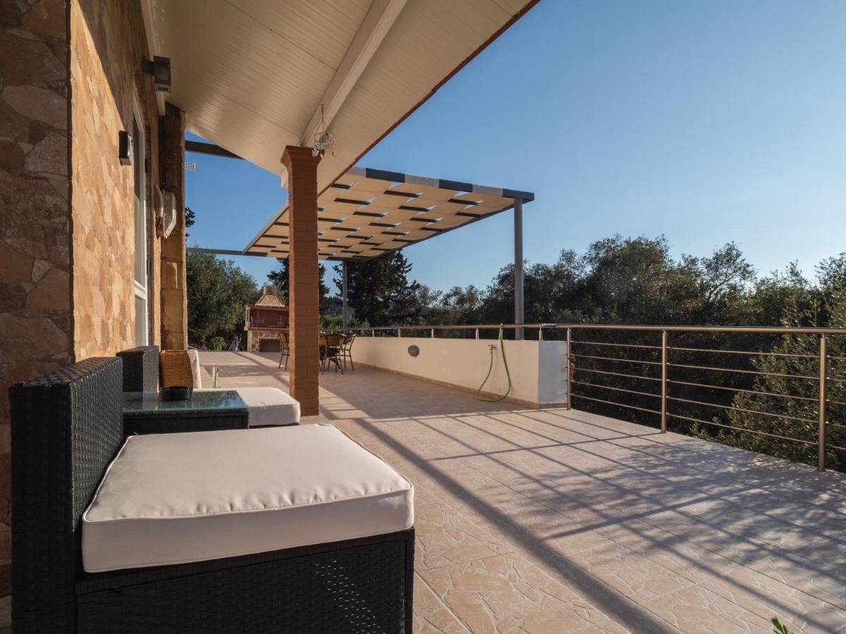 Villa Olea Stone House Near The Sea Notos Esterno foto